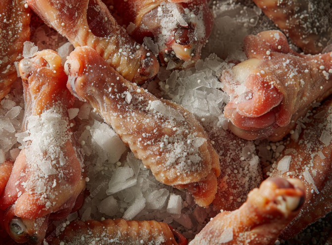 کتف و بال مرغ منجمد